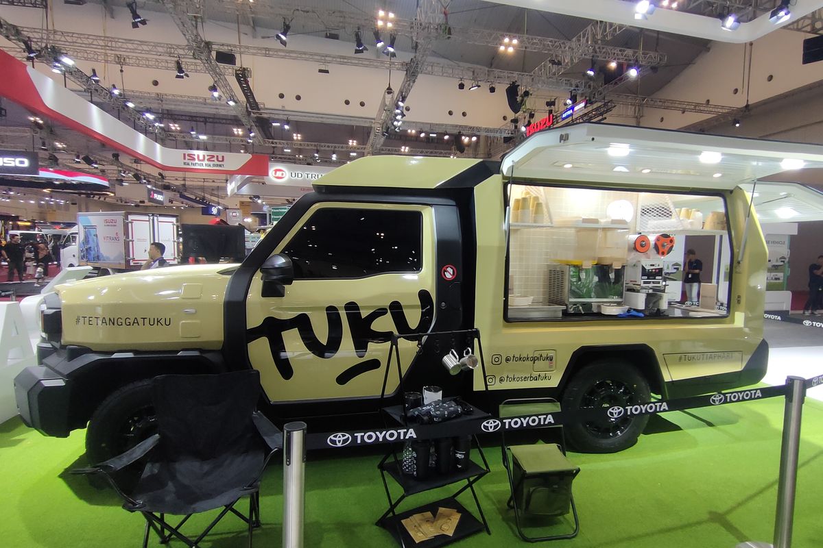 Toyota Rangga Concept jadi kedai Tuku berjalan