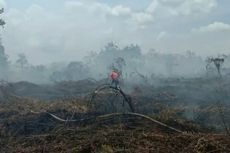 4 Helikopter Water Bombing Bantu Padamkan Kebakaran Lahan Gambut di Riau