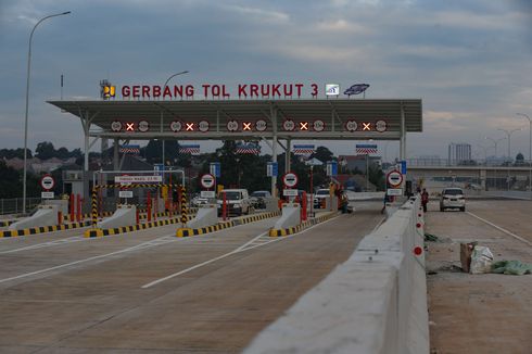 Tol Cijago Seksi 3A Kukusan-Krukut Bisa Dilintasi, Catat Waktunya