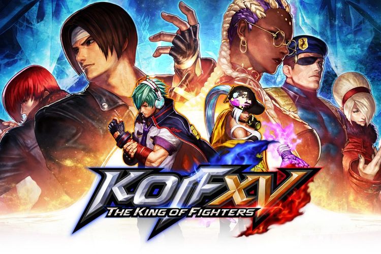 Poster game King of Fighters XV.