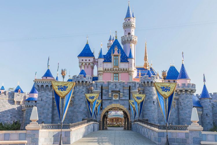 Sleeping Beauty Castle di Disneyland