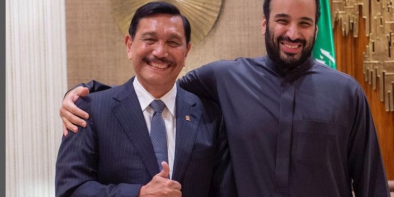 Update, Luhut Sebut Putra Mahkota Kerajaan Arab Saudi Akan ke RI 2 Kali Tahun Ini