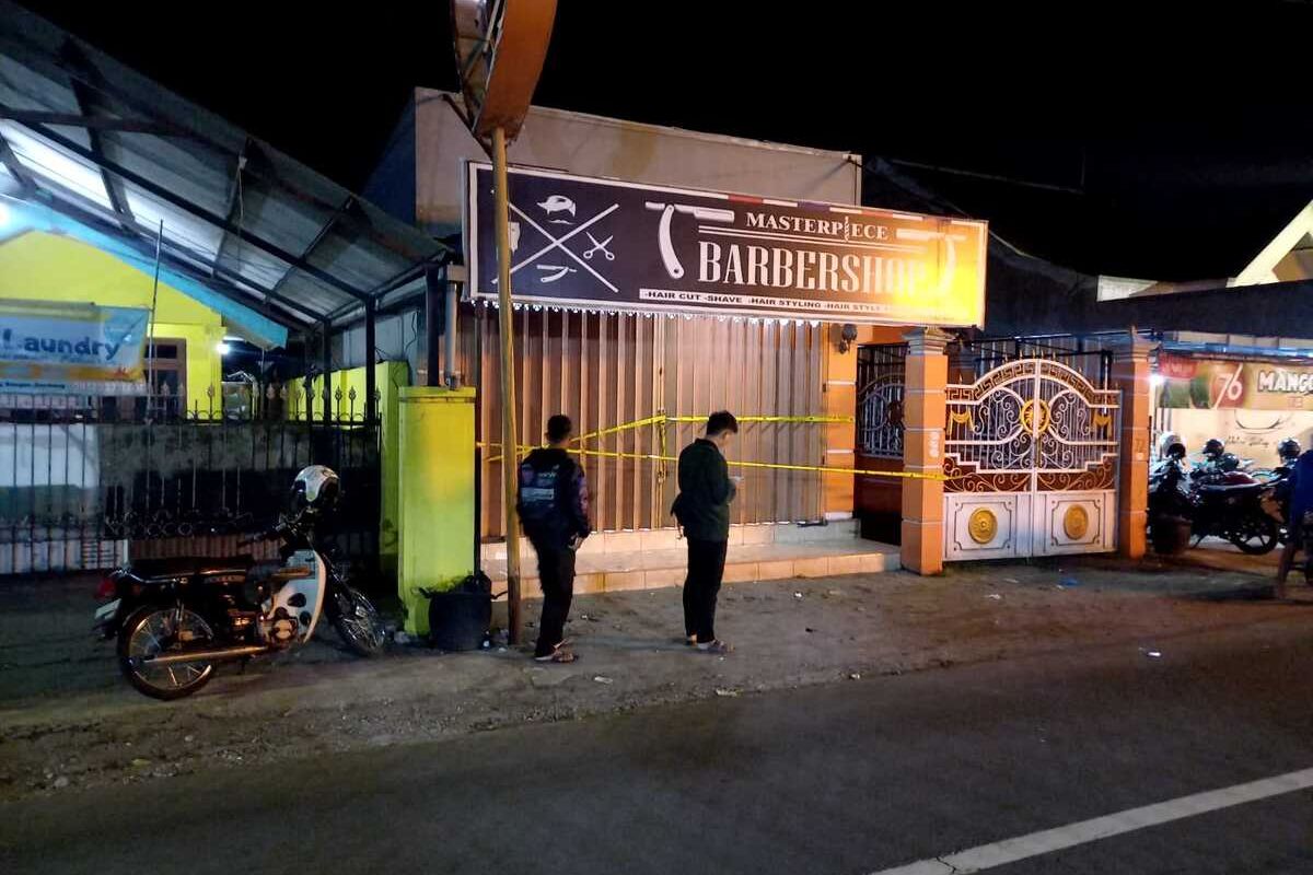 Lokasi penganiayaan hingga tewas yang dialami pemuda asal Kediri, di jalan Dr. Wahidin Sudiro Husodo, Desa Sengon, Kecamatan Jombang, Kabupaten Jombang, Jawa Timur, Kamis (9/1/2025) malam.