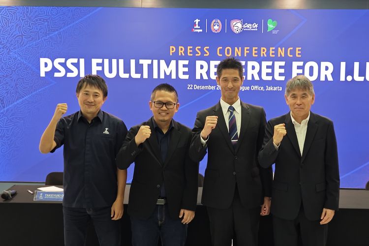 PSSI mengontrak Yudai Yamamoto sebagai wasit asing pertama penuh waktu di Indonesia