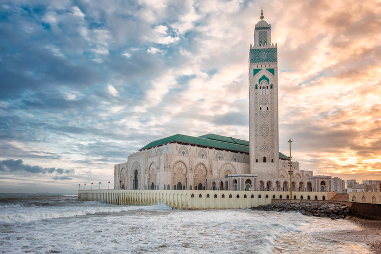 Masjid Hassan II di Maroko