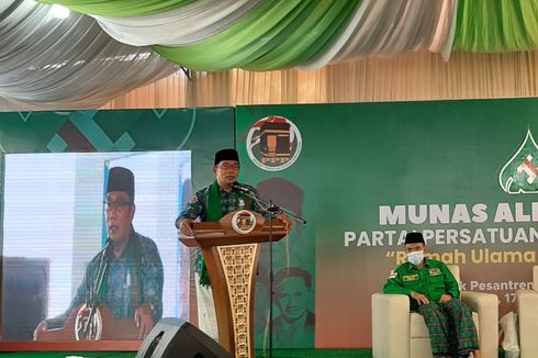 Jadi Pembicara Munas PPP, Ridwan Kamil Soroti Cara Kampanye Partai Islam