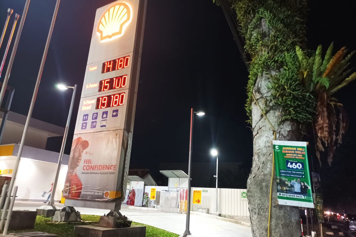 Shell Gas Station Yasmin-1, Bogor, Jawa Barat