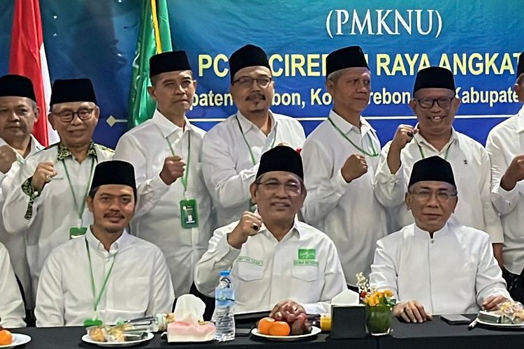 Kiai Imjaz, Gus Yahya, dan Gus Yusuf Hadir di PMKNU Cirebon, Sinyal Panas Menuju Muktamar NU 2026