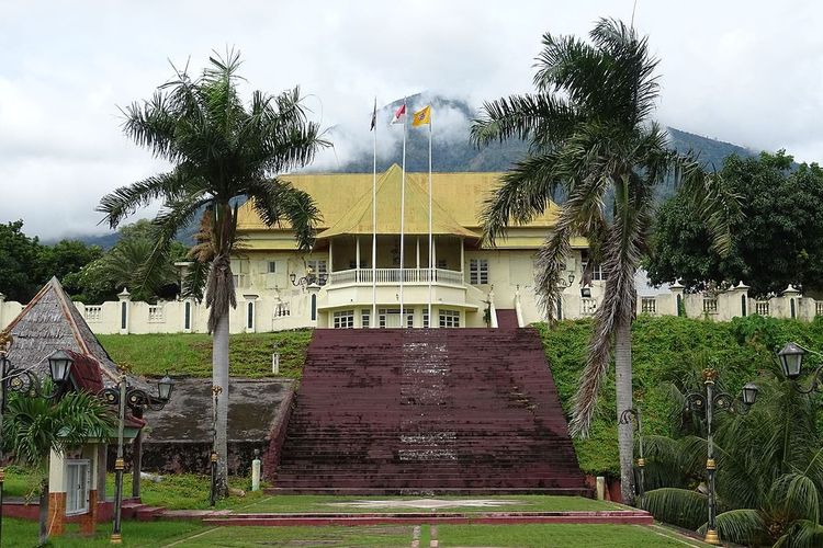 Istana Kesultanan Ternate.