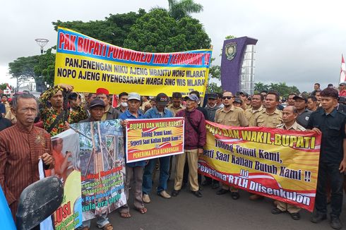 Gagal Temui Bupati Purworejo soal Batal Cairnya RTLH Rp 5,9 Miliar, Demonstran Ancam Turunkan Massa Lebih Banyak