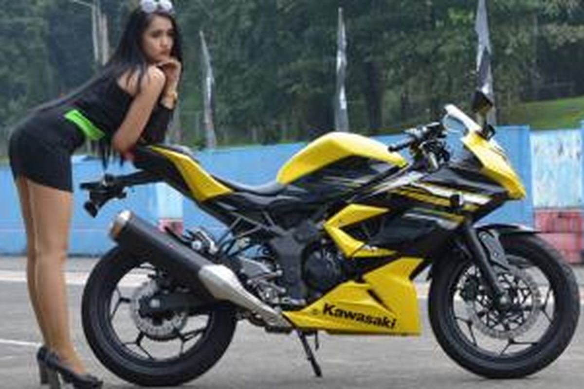 Kawasaki Ninja RR Mono, sepeda motor sport 250cc 1-silinder saat diluncurkan pada 2014 silam.