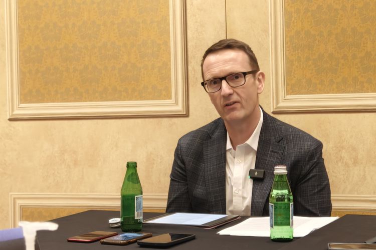 Jeff Johnson, Managing Director, ASEAN, AWS di sela acara AWS re:Invent 2024 yang berlangsung di Las Vegas, Nevada, Amerika Serikat (AS), Senin (2/12/2024).
