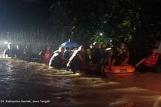 Demak Banjir Lagi, 6 Kecamatan Terdampak, Ratusan Orang Mengungsi