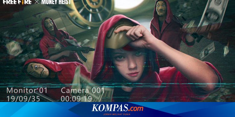Kolaborasi Dengan Serial Netflix Money Heist Free Fire