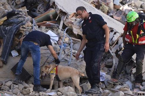 Italia Tengah Kembali Diguncang Gempa