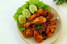 Resep Ayam Goreng Lapis Telur, Sajikan dengan Sambal Terasi