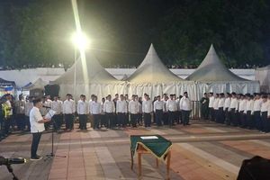 Bupati Karawang Lantik Ratusan Pejabat di Tengah Bazar Jelang Malam Pergantian Tahun