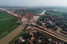 Hari Ini, Pelengkung Jembatan Kalikuto Akan Tersambung