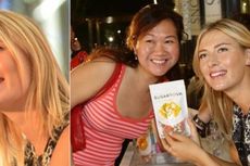 Sharapova Kenalkan Permen Sugarpova di Singapura untuk Aksi Amal