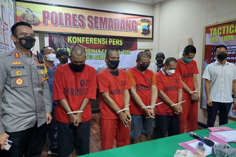 Pelaku penyalahgunaan narkotika jenis sabu ditangkap aparat Satresnarkoba Polres Semarang