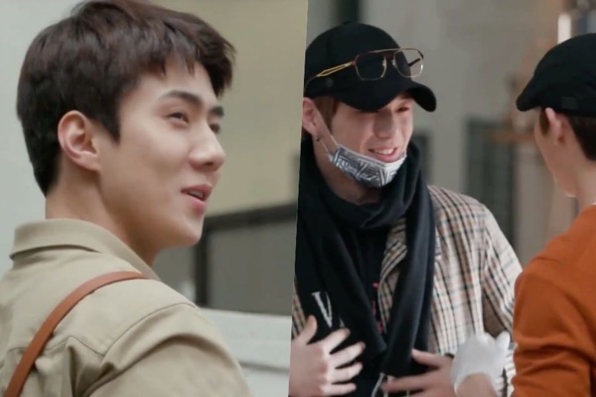 Sehun EXO dan Kang Daniel bekerja paruh waktu di kafe milik aktor Yoo Yeon Seok dan Son Ho Jun.