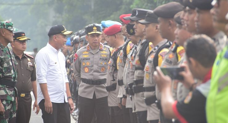 Amankan Pemilu di Jabar, 19.725 Personel Gabungan Diterjunkan