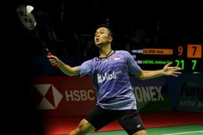 Anthony Ginting Bertemu Kento Momota