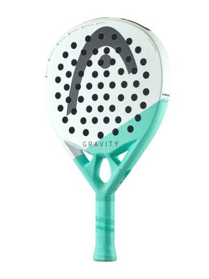 Padel Raket Head GRAVITY MOTION 2024 355 G White Turquoise