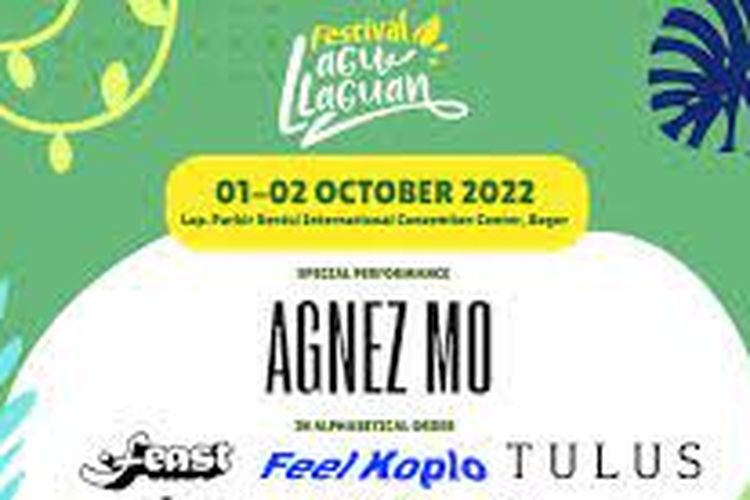 Poster Festival musik LaguLaguan 2022