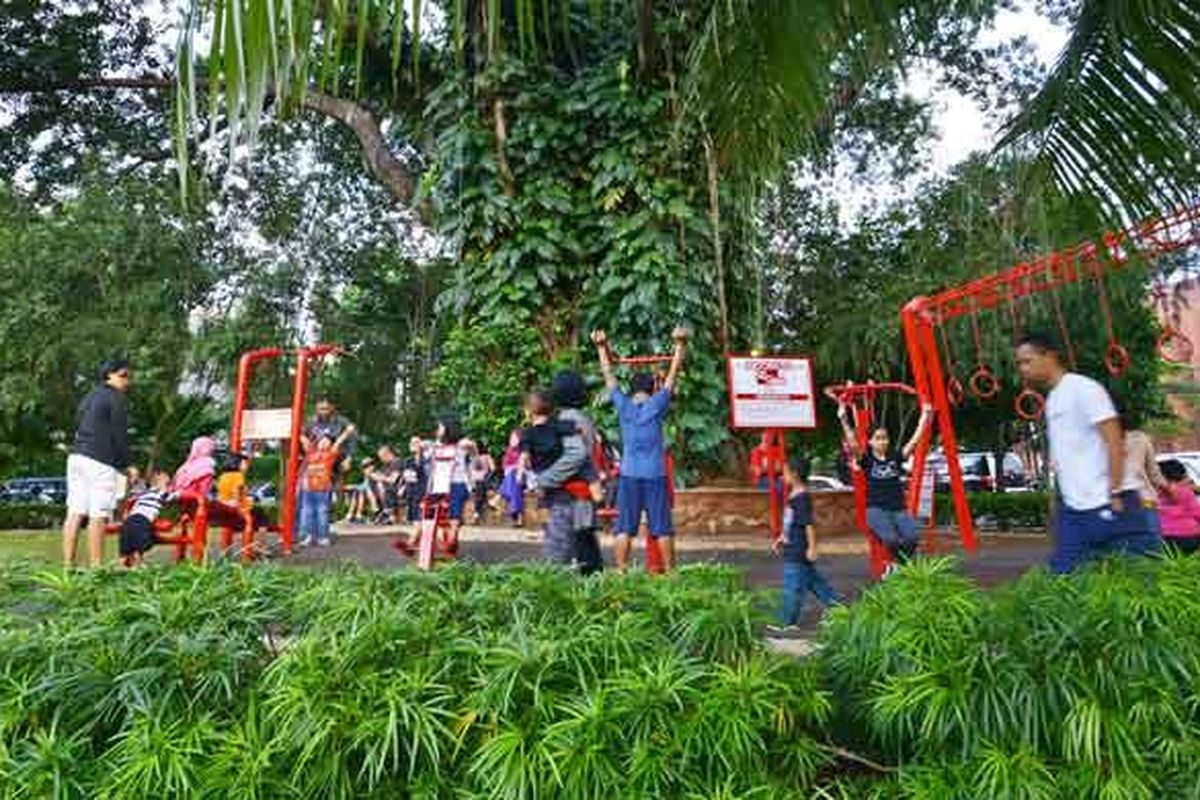 Active Park di Taman Ayodya Barito, Jakarta Selatan.    Dok: Coca-Cola Indonesia