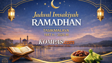 Jadwal Imsakiyah Kota Tasikmalaya 2 Ramadhan 1447 H/20 Februari 2026