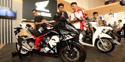 CBR250RR Jadi Bintang Honda Selama Pameran