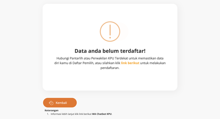 Nama Tidak Muncul Saat Cek DPT Online, Bagaimana Solusinya?