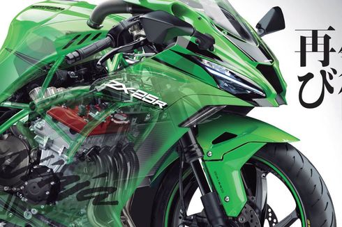 Gambar Kawasaki Ninja 250 4-Silinder Muncul di Jepang 