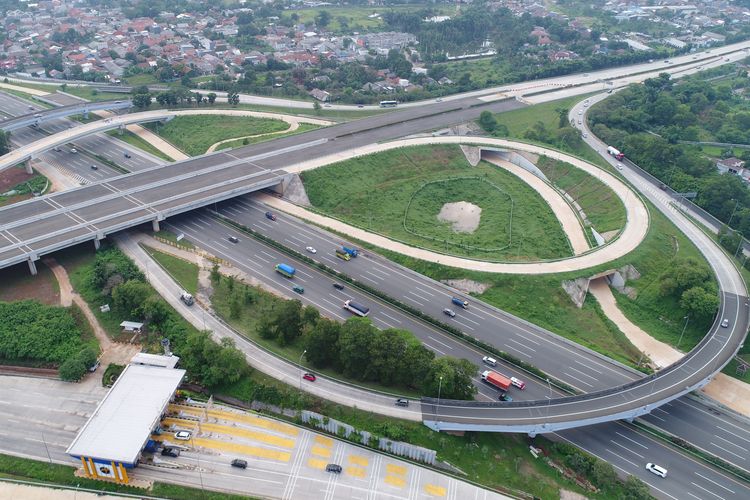 Ruas tol Cimanggis Cibitung yang dikelola oleh PT Cimanggis Cibitung Tollways (CCT). 