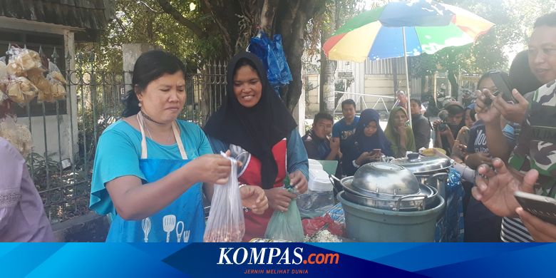 Laris Pembeli Rujak Cingur Viral Seharga Rp 60 000 Gunakan Nomor Antrean Halaman All Kompas Com
