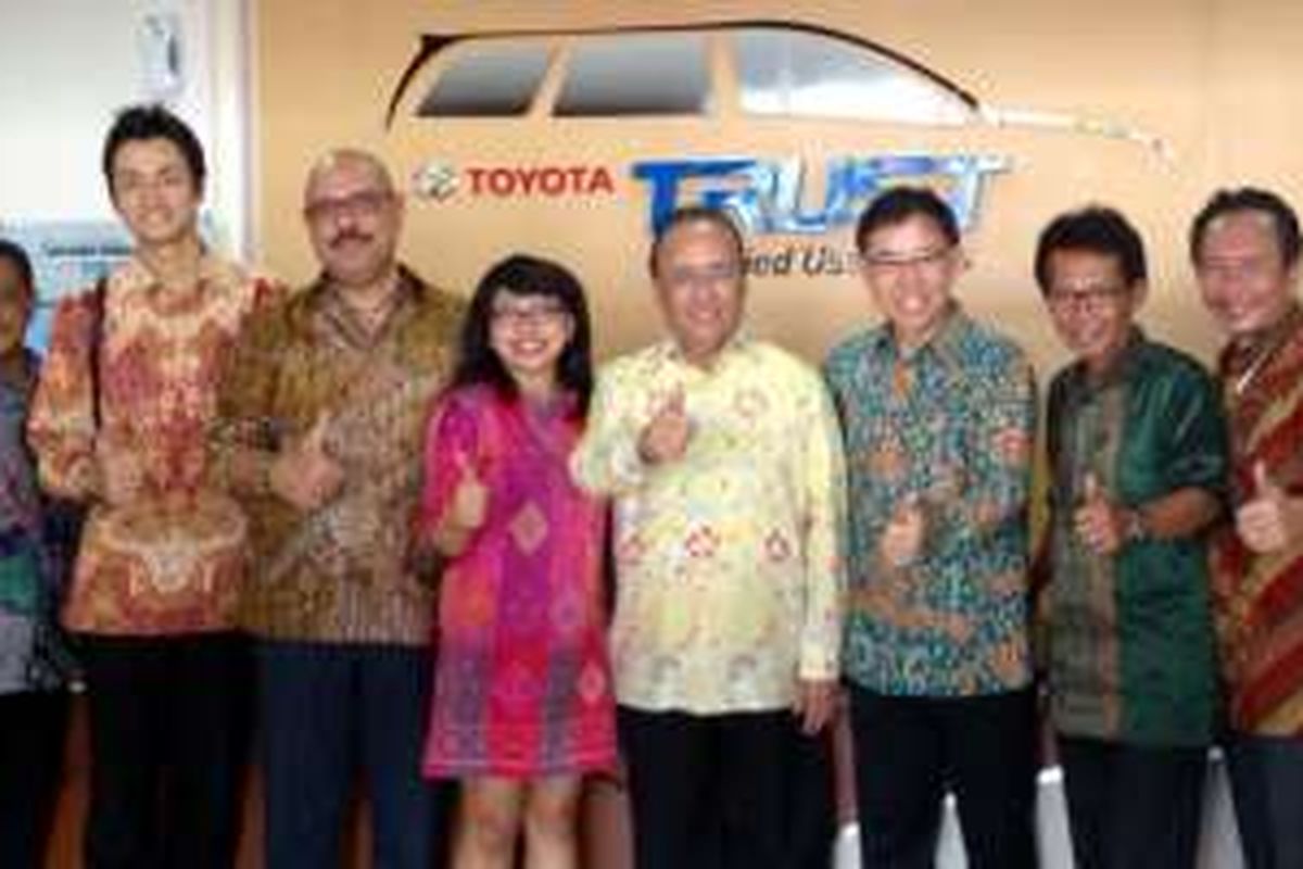 Diler mobil bekas Toyota bersertifikat diresmikan di Pekanbaru, Riau.