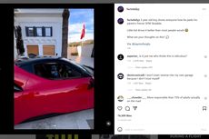 Video Viral, Bocah 3 Tahun Bisa Parkir Ferrari di Garasi Rumah