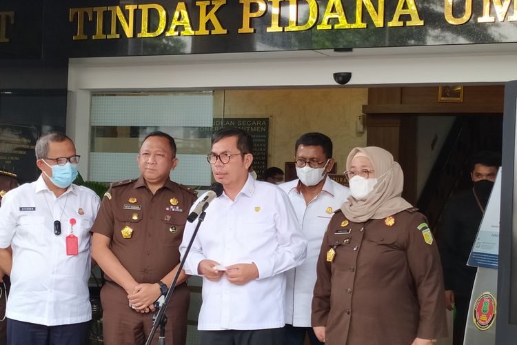Jaksa Agung Muda Tindak Pidana Umum (Jampidum) Kejagung Fadil Zumhana  di Kejagung, Jakarta, Senin (29/7/2022)