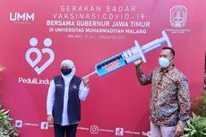 Khofifah Sebut Vaksinasi Surabaya dan Mojokerto 70 Persen, Epidemiolog: Belum 