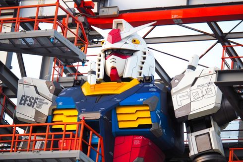 Pameran Patung Gundam Raksasa di Jepang Sudah Berakhir