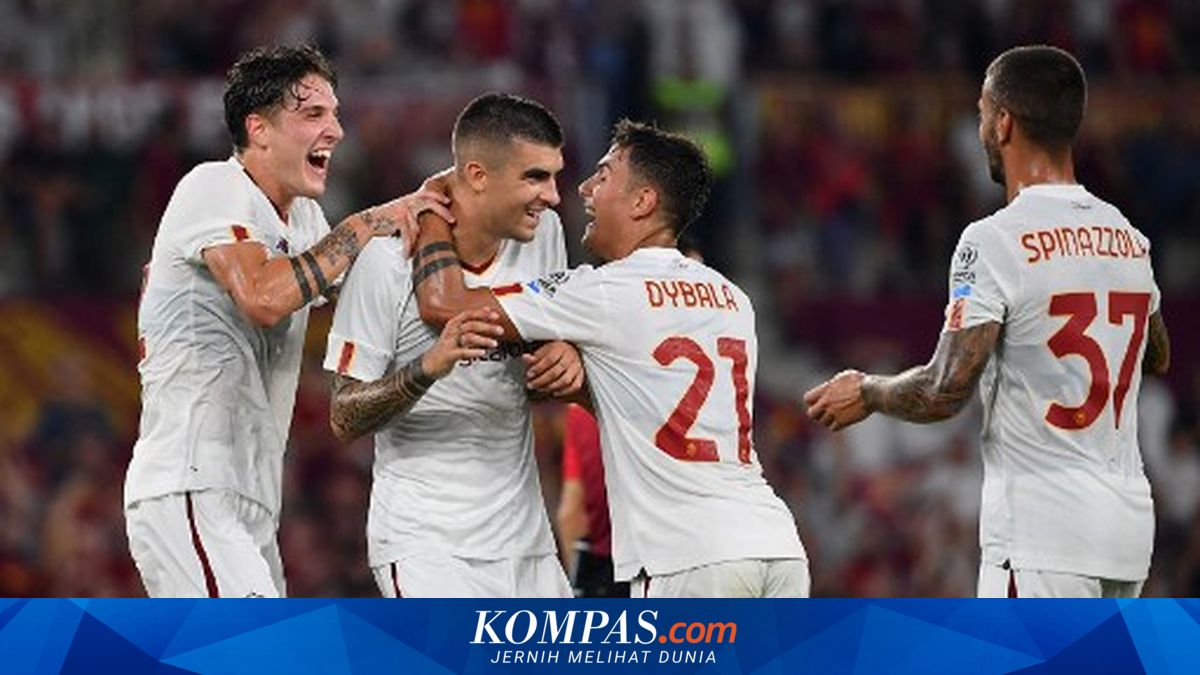 Hasil Roma Vs Shakhtar: Wijnaldum Debut, Serigala Pesta 5 Gol