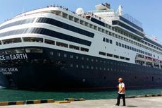 Kapal Pesiar Pacific Eden Sandar di Benoa Bali