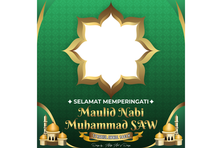Twibbon Maulid Nabi Muhammad SAW 