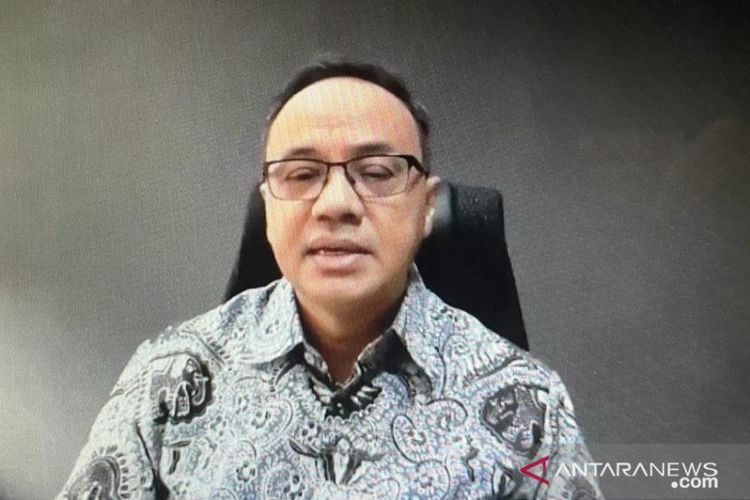 Juru Bicara Kemlu RI Teuku Faizasyah menyampaikan pernyataan pers virtual pada Selasa (23/2/2021).