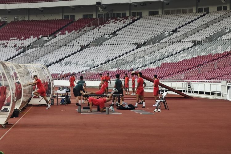 Jelang Lawan Vietnam, 6 Pilar Timnas Indonesia Dapat Perawatan Khusus Sebelum Latihan