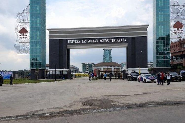 Kampus Universitas Sultan Ageng Tirtayasa di Serang, Banten.