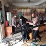 Perempuan Terobos Mapolres Siantar dengan Motor,Tabrak Pintu SPKT hingga Pecah