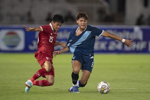 Timnas U20 Indonesia Vs Guatemala: Tiang Bergetar, Garuda Kurung 10 Pemain Lawan