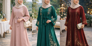 Tren Baju Lebaran 2026: Abaya "Day to Night" Jadi Pilihan Favorit, Bisa Dipakai dari Ngantor hingga Kondangan